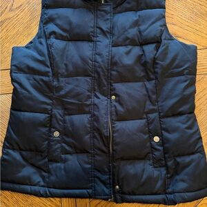 Charter Club Black Puffer Vest